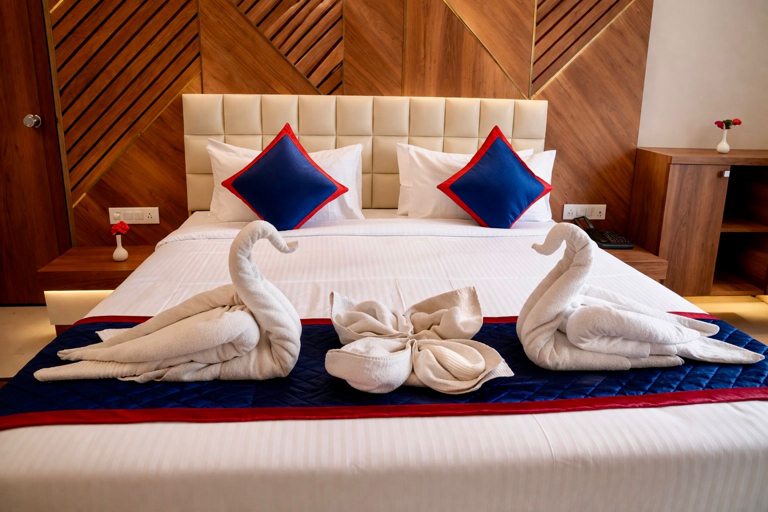 Premium Room &mdash; king bed with refined furnishings